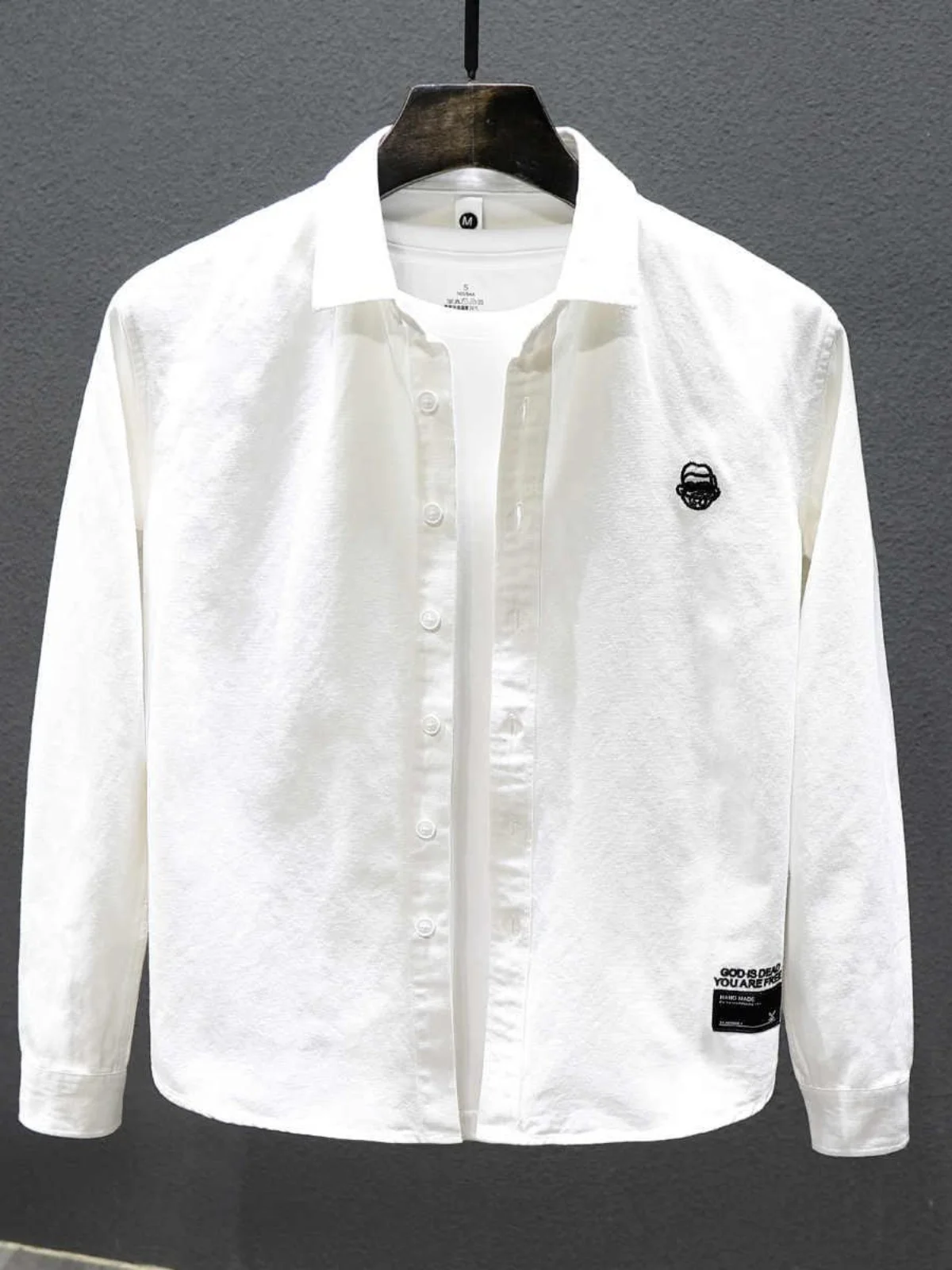 Мужская футболка American Sle Long Sve, однотонная, белая, повседневная, свободного кроя, весна-осень, новинка, молодежная мода, приталенный крой
Мужская футболка American Sle Long Sve, однотонная, белая, повседневная, свободного кроя, весна-осень, новинка, молодежная мода, приталенный крой