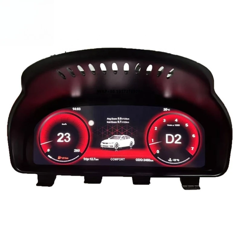12.3'' LCD Speedometer Digital Cluster for 5/3 Series (F10/F11/F30/F35) X5 (E70/E71/F25) X3 F26 X4
12.3'' LCD Speedometer Digital Cluster for 5/3 Series (F10/F11/F30/F35) X5 (E70/E71/F25) X3 F26 X4