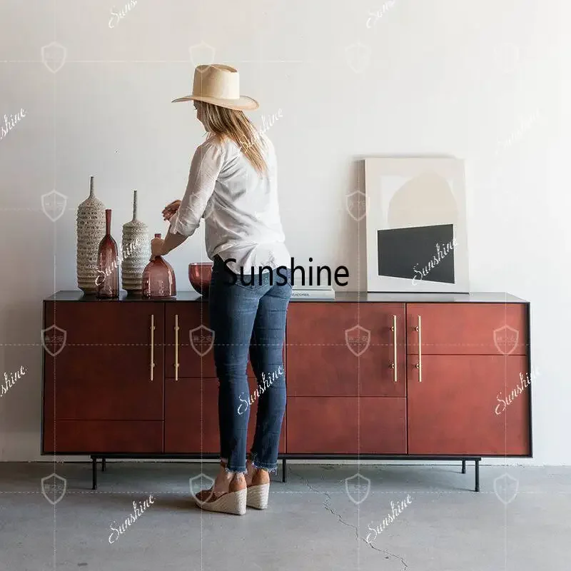 Italian modern simple retro porch locker
Italian modern simple retro porch locker