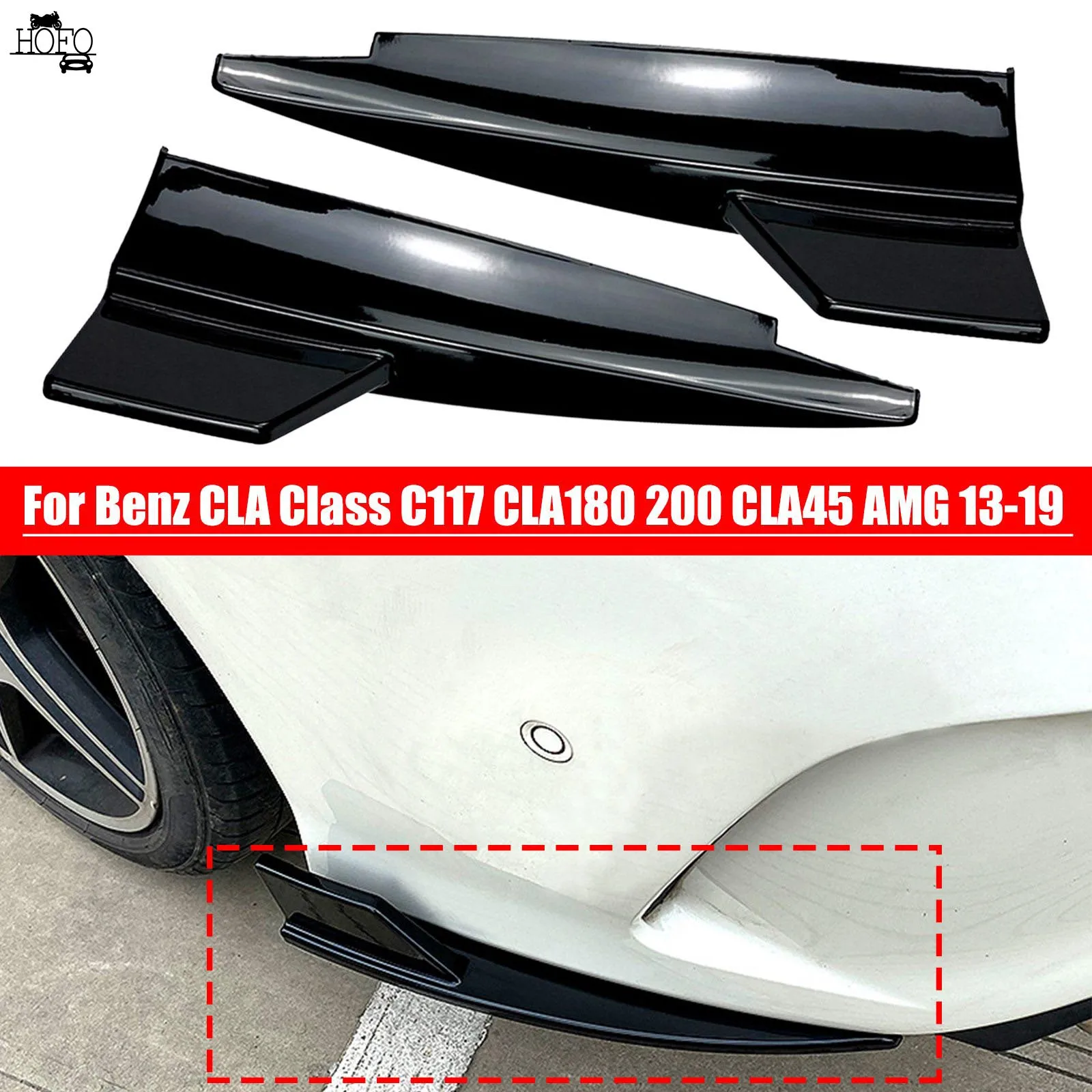 For Mercedes Benz CLA-Class C117 2013-2019 Car Rear Bumper Lip Diffuser Side Splitter Spoiler Body Kit
For Mercedes Benz CLA-Class C117 2013-2019 Car Rear Bumper Lip Diffuser Side Splitter Spoiler Body Kit