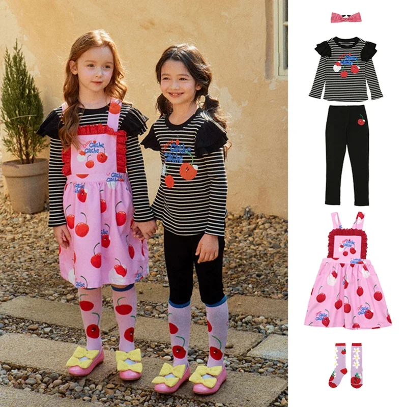 Girls Bottoming Shirt 2025 Spring New Printing Fashion Cotton Striped Children's Bottoming Shirt Leggings Children's Clothing
Girls Bottoming Shirt 2025 Spring New Printing Fashion Cotton Striped Children's Bottoming Shirt Leggings Children's Clothing
