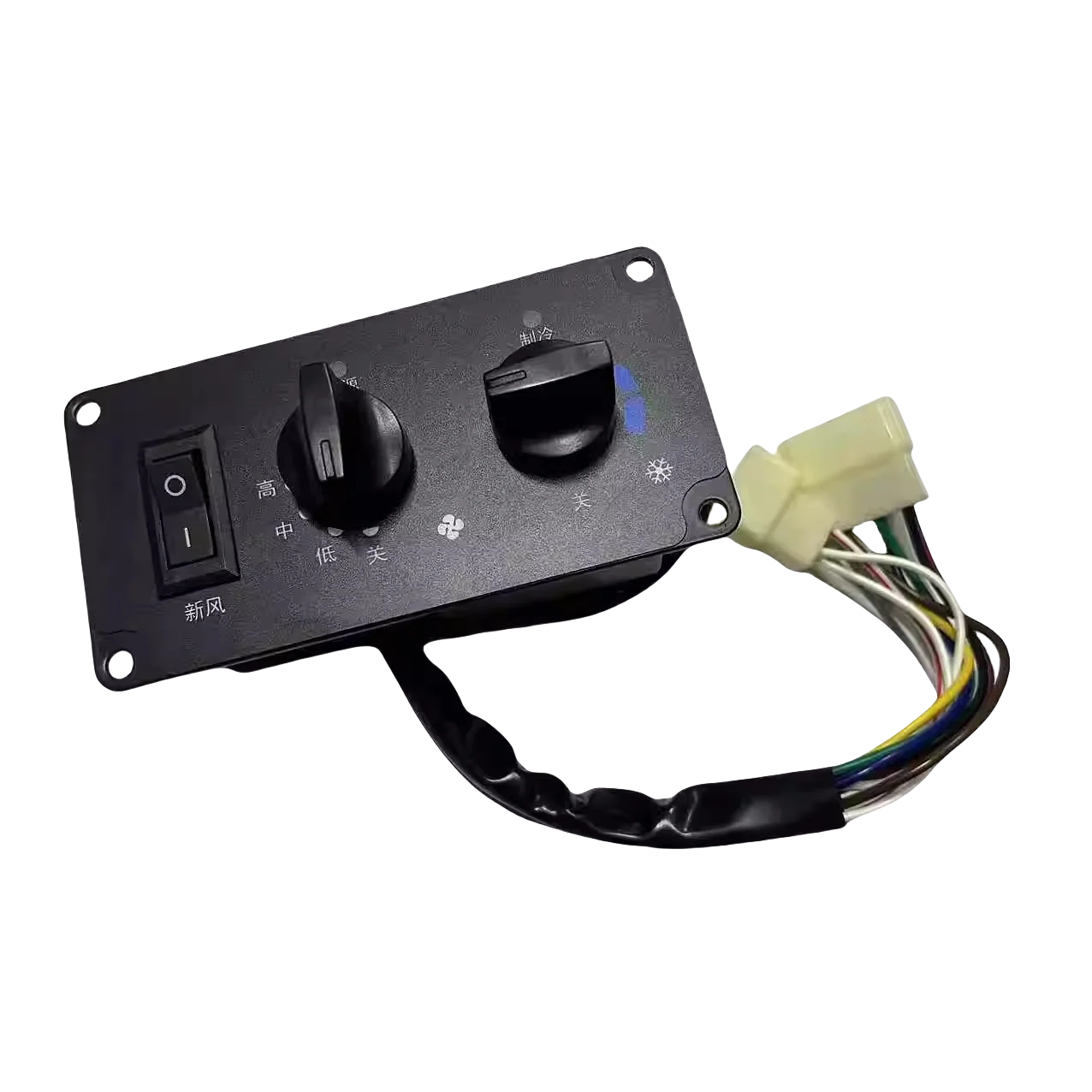 Excavator accessories Revo air conditioning switch Agricultural machine air conditioning panel 12v24v non-destructive installati
Excavator accessories Revo air conditioning switch Agricultural machine air conditioning panel 12v24v non-destructive installati