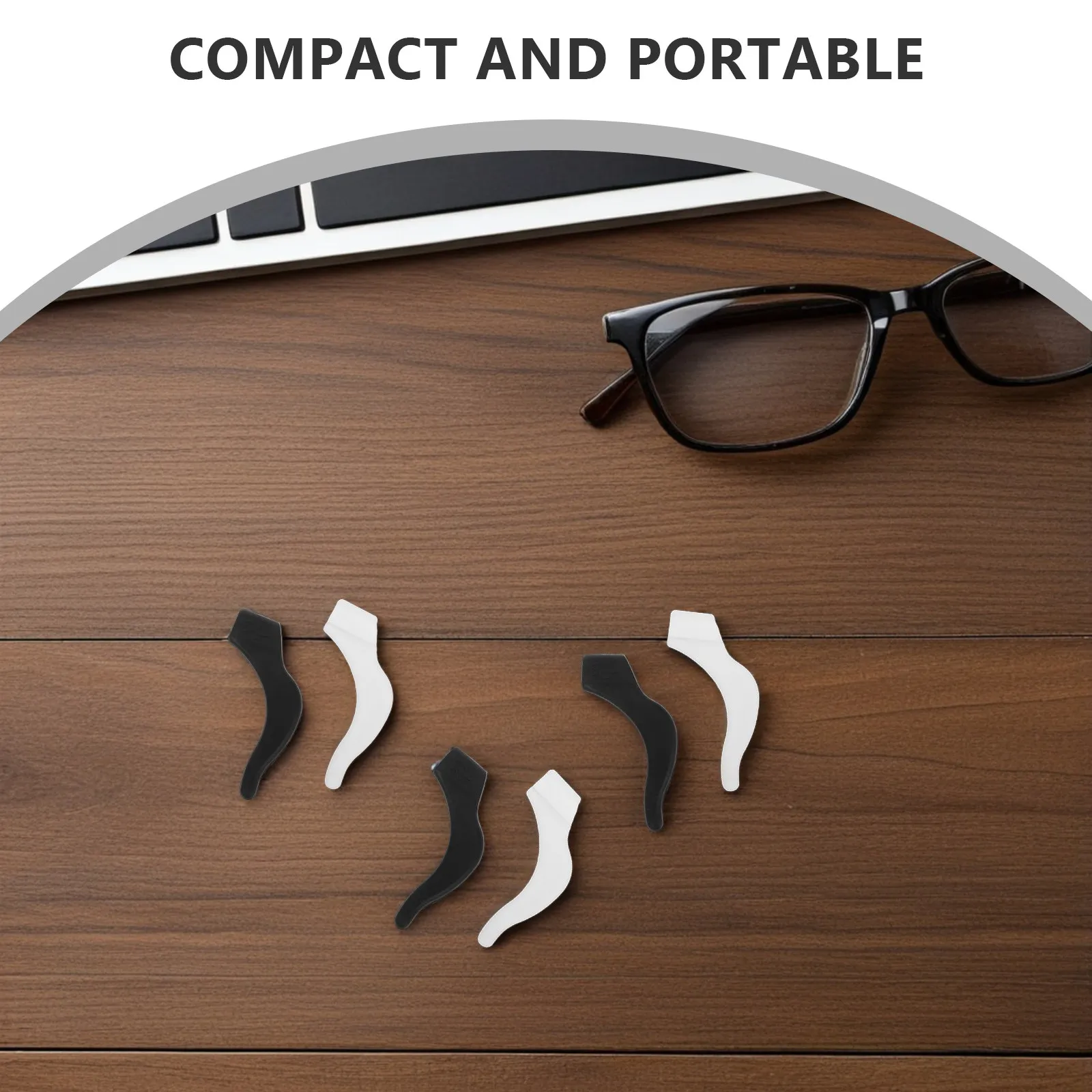 24Pairs Silicone Eyeglass Ear Grips Soft Temple Tip Sleeves Anti Slip Glasses Temple Cover Cushions for Comfortable All Day Wear
24Pairs Silicone Eyeglass Ear Grips Soft Temple Tip Sleeves Anti Slip Glasses Temple Cover Cushions for Comfortable All Day Wear