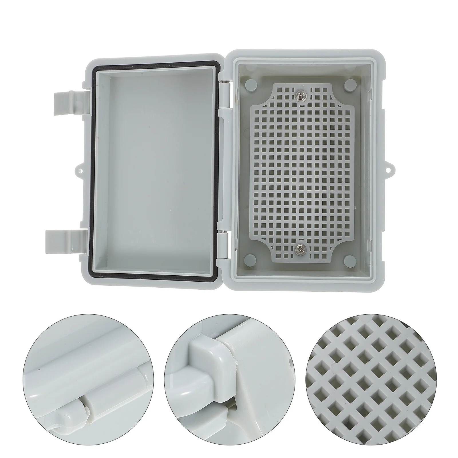 Outdoor Junction Box Waterproof Plastic Electrical Box IP67 Dustproof Impact Resistant with Mounting Panel for Outdoor 
Outdoor Junction Box Waterproof Plastic Electrical Box IP67 Dustproof Impact Resistant with Mounting Panel for Outdoor
