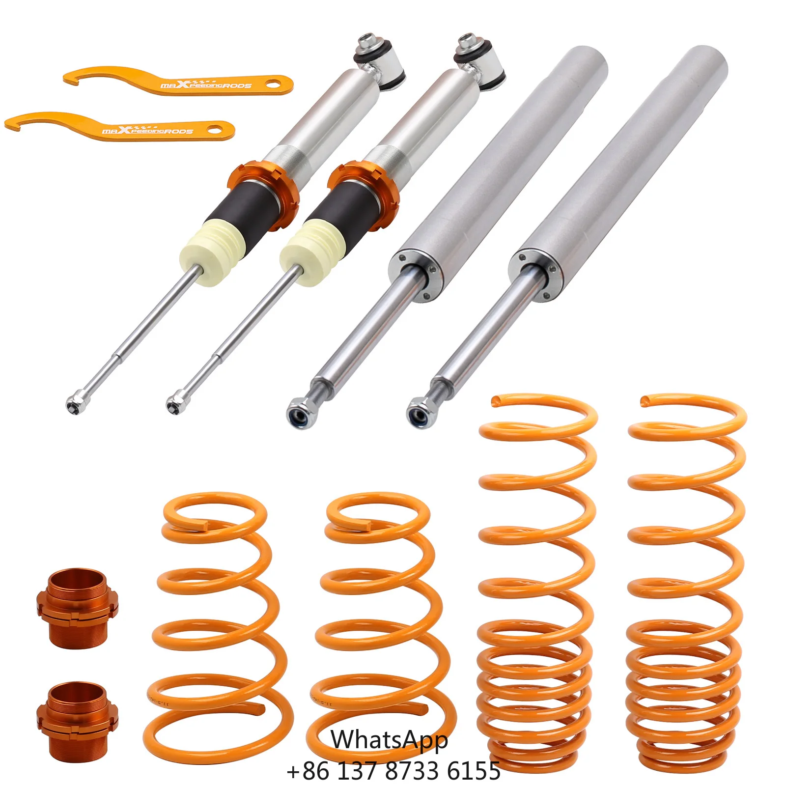 Shocks Absorber Coilovers For BMW 5 Series E34 Sedan 518i 520i 525i 530i 535i 540i 524td 525tds STREET Use
Shocks Absorber Coilovers For BMW 5 Series E34 Sedan 518i 520i 525i 530i 535i 540i 524td 525tds STREET Use