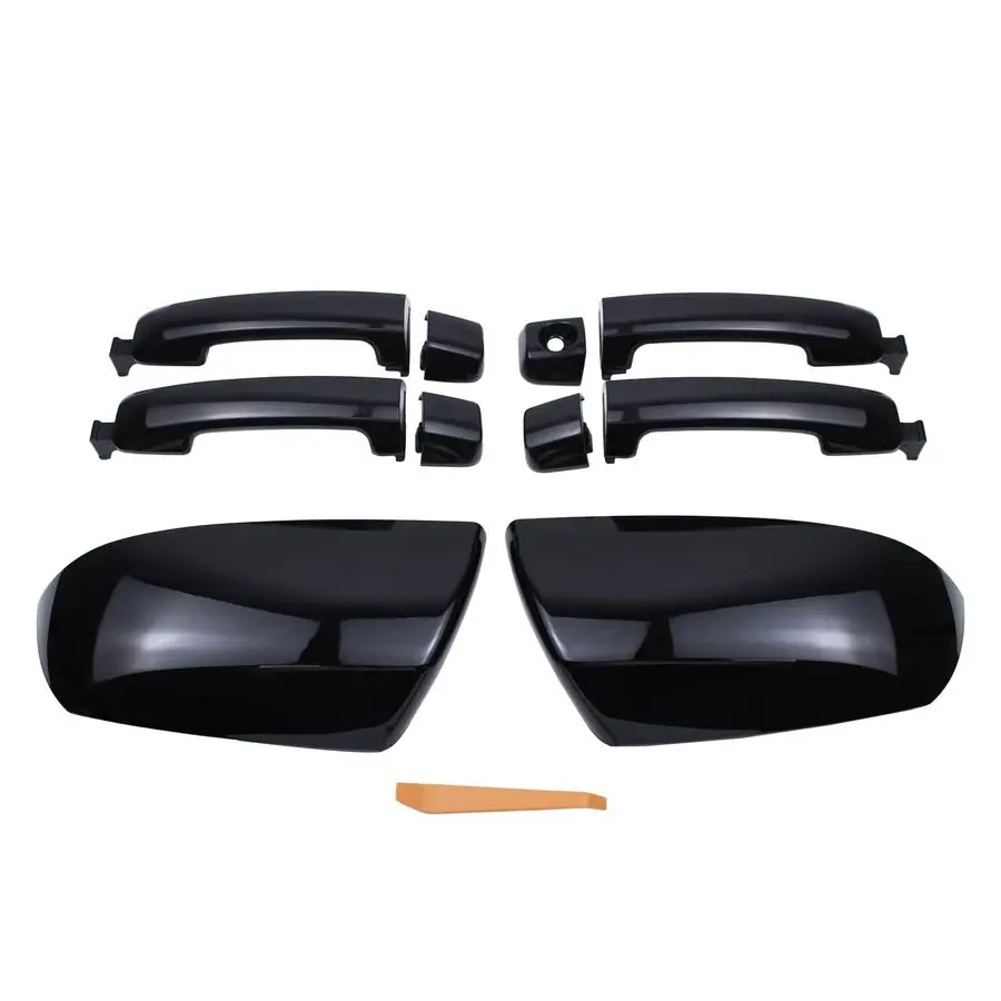 Черная крышка зеркала и комплект внешних дверных ручек для Toyota Tundra Sequoia 20072022, внешняя сторона водителя и пассажира
Черная крышка зеркала и комплект внешних дверных ручек для Toyota Tundra Sequoia 20072022, внешняя сторона водителя и пассажира