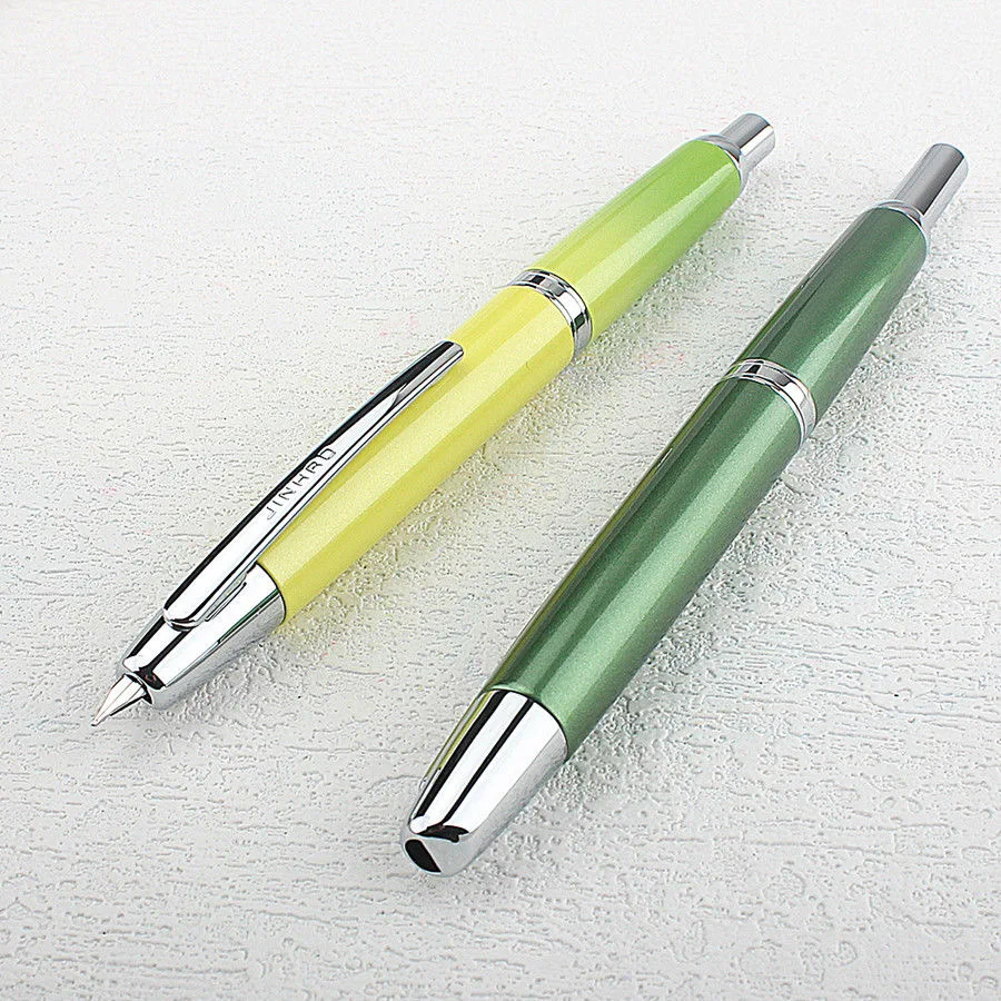 Luxury JINHAO A10 New Limited Edition Fountain Pens Rotating Ink Suction Embedded Tip EF/F Nib Writing Stationery Gift
Luxury JINHAO A10 New Limited Edition Fountain Pens Rotating Ink Suction Embedded Tip EF/F Nib Writing Stationery Gift