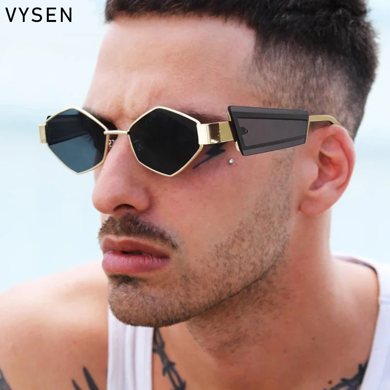 Small Frame Hexagon Sunglasses Men Women 2025 Luxury Brand Design Polygon Metal Sun Glasses Vintage Unique Eyewear Shades UV400
Small Frame Hexagon Sunglasses Men Women 2025 Luxury Brand Design Polygon Metal Sun Glasses Vintage Unique Eyewear Shades UV400