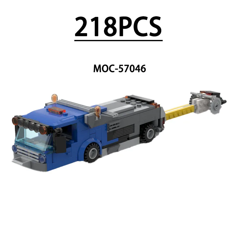 Конструктор MOC-57046: Модель городского самолетного прицепа, 218 деталей. Развивающая игрушка для детей на День рождения, Рождество, Новый год. Подарок.
Конструктор MOC-57046: Модель городского самолетного прицепа, 218 деталей. Развивающая игрушка для детей на День рождения, Рождество, Новый год. Подарок.