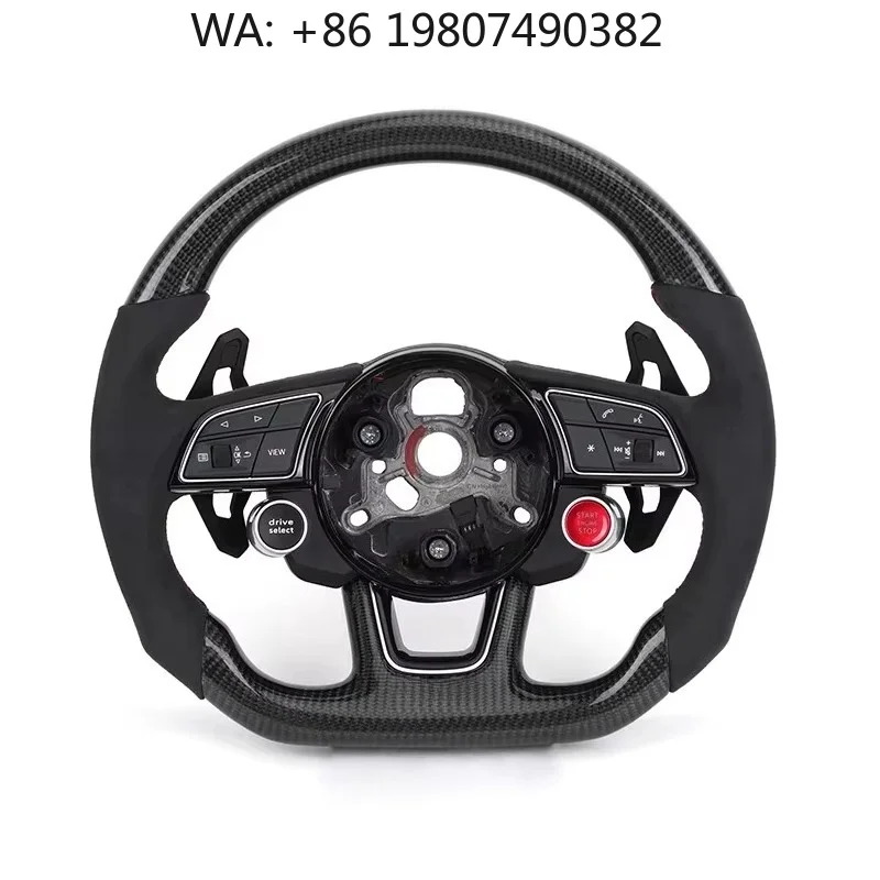 Flat Bottom Compact Leather Sport Steering Wheel Fit TT MK1 MK2 MK3 Sport Driving Interior Upade Parts
Flat Bottom Compact Leather Sport Steering Wheel Fit TT MK1 MK2 MK3 Sport Driving Interior Upade Parts