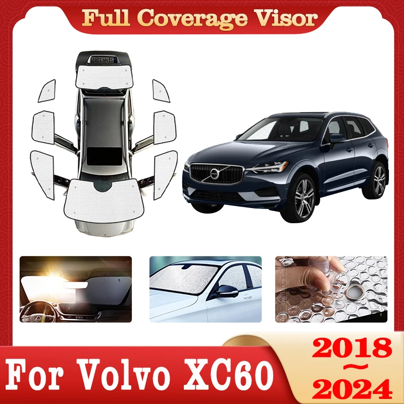 Full Cover Sunshades For Volvo XC60 2018~2024 2019 2020 2021 Sun Protection Sunscreen Windows Coverage Sun Visor Car Accessories
Full Cover Sunshades For Volvo XC60 2018~2024 2019 2020 2021 Sun Protection Sunscreen Windows Coverage Sun Visor Car Accessories