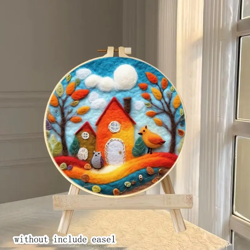 PhotoCustom 1 Pack Autumn Birds Pattern Wool Felting Needles Animal Set For Wool Paintings Craftwork Diy Craft With Frame Feltin
PhotoCustom 1 Pack Autumn Birds Pattern Wool Felting Needles Animal Set For Wool Paintings Craftwork Diy Craft With Frame Feltin