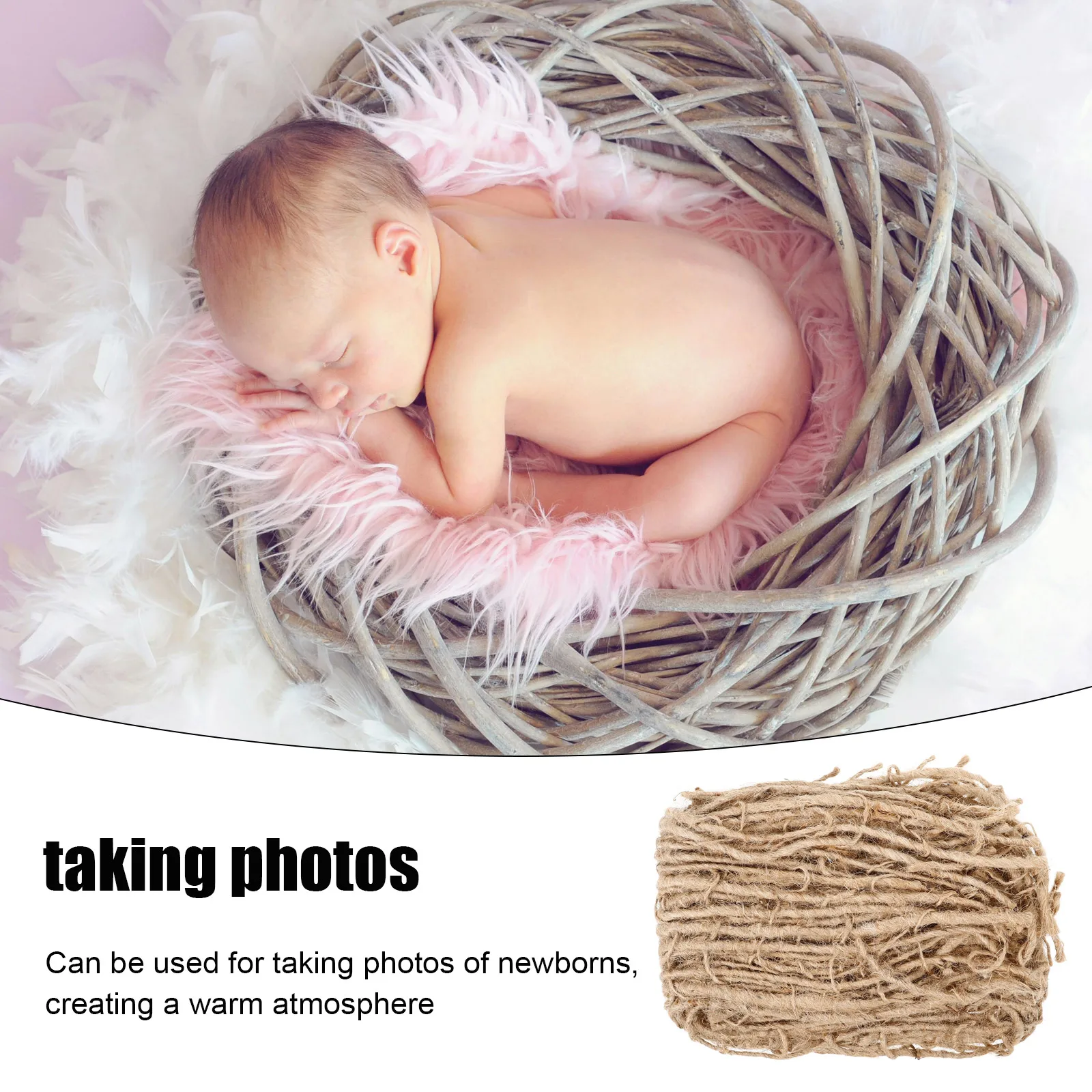 Linen Blanket Props for Newborn Photo Shoot Handwoven Breathable Soft Comforters Baby Photography Studio Accessories 
Linen Blanket Props for Newborn Photo Shoot Handwoven Breathable Soft Comforters Baby Photography Studio Accessories
