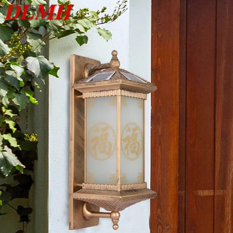 DLMH Solar Wall Lamps Modern Chinese Outdoor Bronze Sconce Light LED Waterproof IP65 for Home Villa Porch Courtyard
DLMH Solar Wall Lamps Modern Chinese Outdoor Bronze Sconce Light LED Waterproof IP65 for Home Villa Porch Courtyard