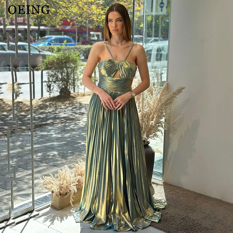 OEING Simple A-Line Prom Dress Spaghetti Strap Cut-Out Sleeveless Party Dresses فساتين سهرة 2025 Customized
OEING Simple A-Line Prom Dress Spaghetti Strap Cut-Out Sleeveless Party Dresses فساتين سهرة 2025 Customized