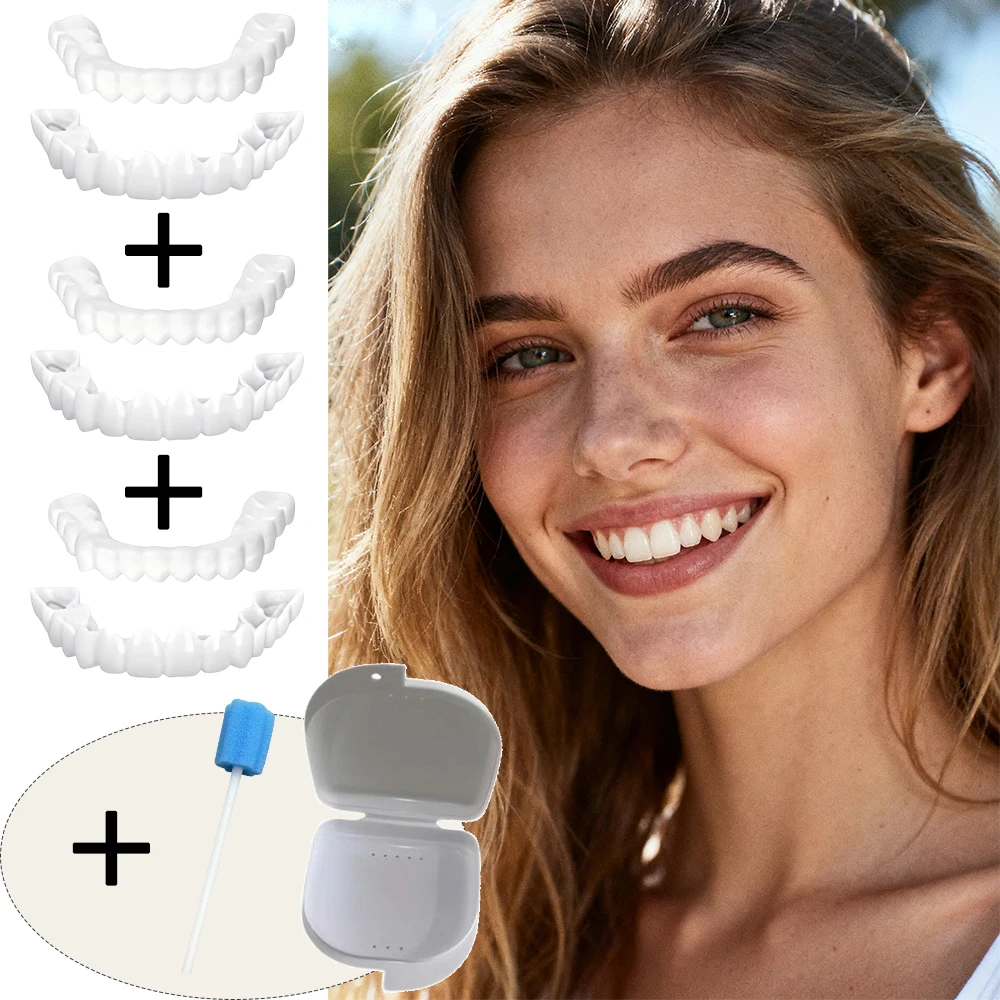 New Halloween Holiday Gift Teeth Veneers Reusable Instant Smile Whitening Fun for Party Friends H2931
New Halloween Holiday Gift Teeth Veneers Reusable Instant Smile Whitening Fun for Party Friends H2931