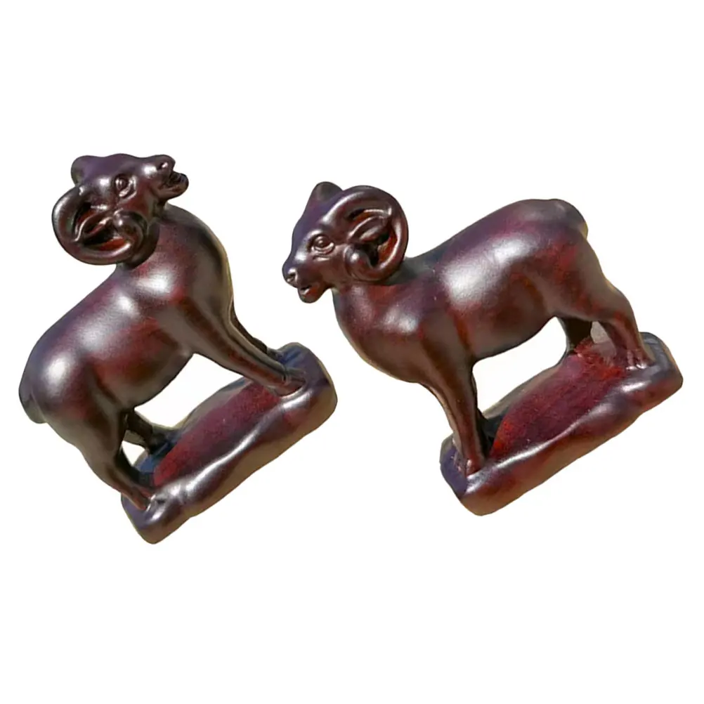 BUTIFULSIC 2pcs Animal Statue Decor Goat Figurine for Home Desktop Coffee Table Ornament Wooden Sculpture Toy
BUTIFULSIC 2pcs Animal Statue Decor Goat Figurine for Home Desktop Coffee Table Ornament Wooden Sculpture Toy