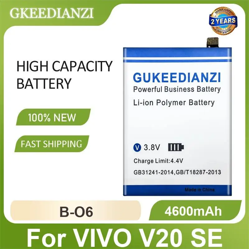 Battery For VIVO Y200i X200i Y200T V20 SE S10E V23E 5G Y33S 4G Y21 Y21S V2110 V2111 IQOO V1824BA V1824A 6G Neo 8 Pro 8G 12G 5
Battery For VIVO Y200i X200i Y200T V20 SE S10E V23E 5G Y33S 4G Y21 Y21S V2110 V2111 IQOO V1824BA V1824A 6G Neo 8 Pro 8G 12G 5