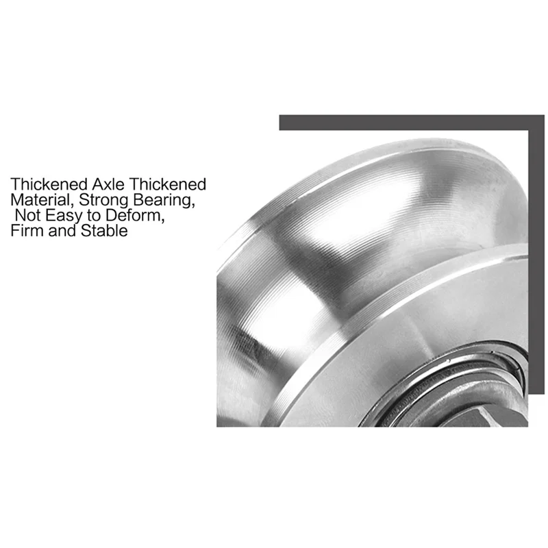 3Pcs 2In 304 Stainless Steel Sliding Door Wheels U-Slot Rollers Heavy Duty Pulleys Smooth Rolling Dual Bearing Plate
3Pcs 2In 304 Stainless Steel Sliding Door Wheels U-Slot Rollers Heavy Duty Pulleys Smooth Rolling Dual Bearing Plate