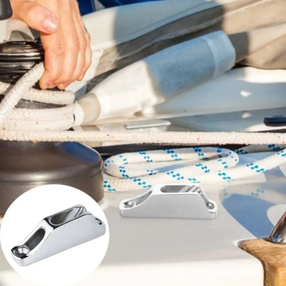 Boat Part 316 Stainless Steel Rope Cam Cleat Heavy Duty Durable Clam Cleat Mirror Polish Yacht Accessories Kayak
Boat Part 316 Stainless Steel Rope Cam Cleat Heavy Duty Durable Clam Cleat Mirror Polish Yacht Accessories Kayak