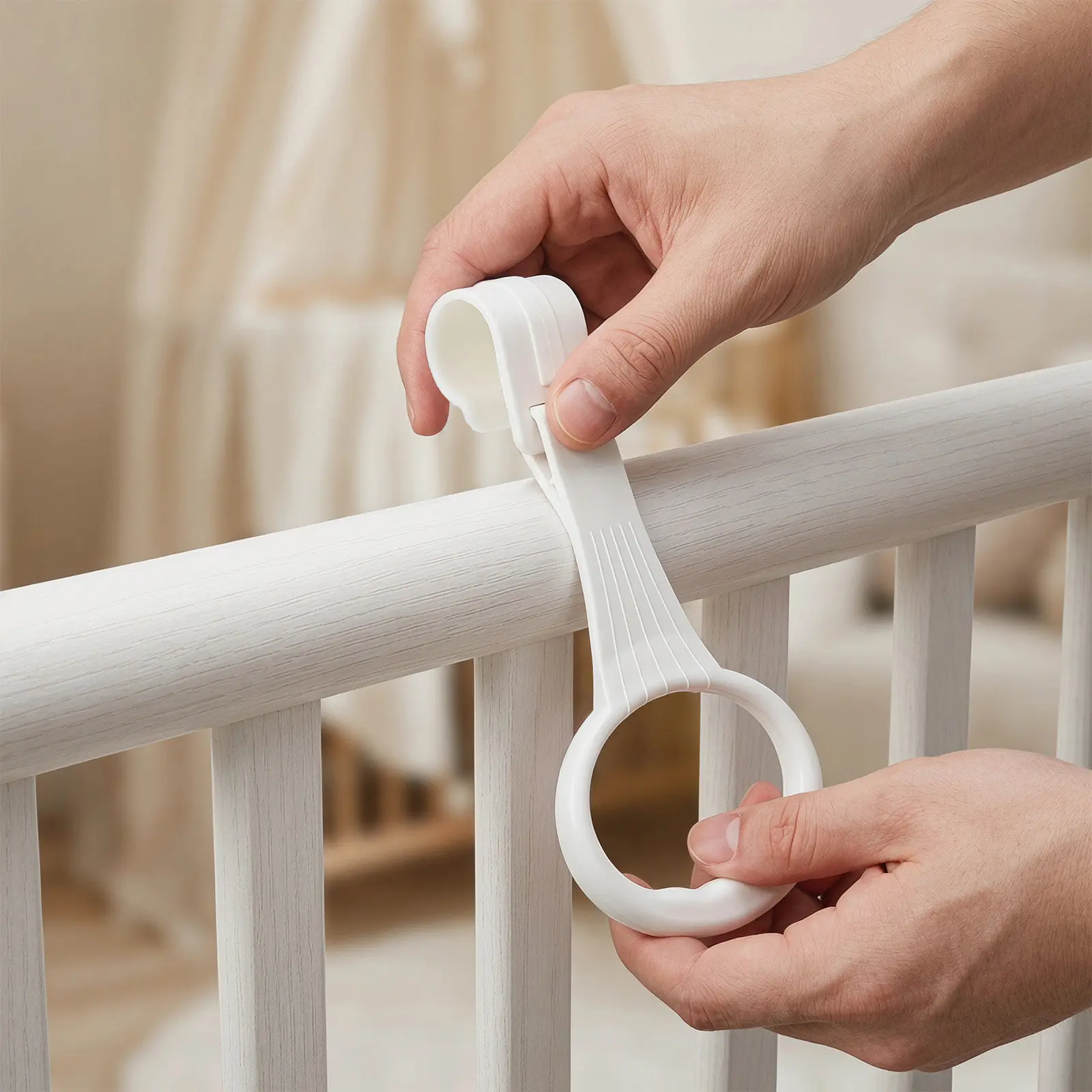 6pcs Baby Cot Rings Infant Bed Hanging Pull Up Rings For Toddler Stand Support Motor Skill Development Crib Playpen Walking
6pcs Baby Cot Rings Infant Bed Hanging Pull Up Rings For Toddler Stand Support Motor Skill Development Crib Playpen Walking