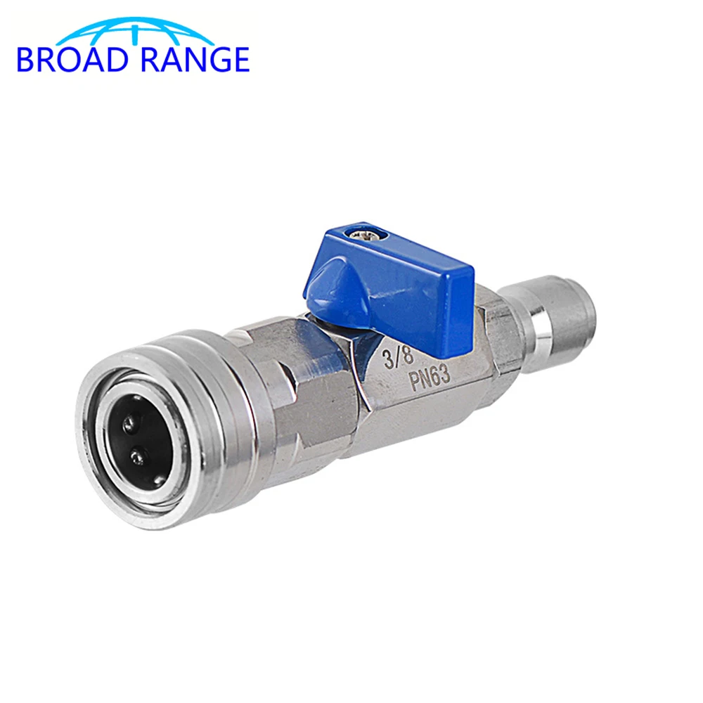 High Pressure Washer Water Gun Stainless Steel Valve G3/8 Metale Female Adaptor Car Wash Garden Accessory
High Pressure Washer Water Gun Stainless Steel Valve G3/8 Metale Female Adaptor Car Wash Garden Accessory