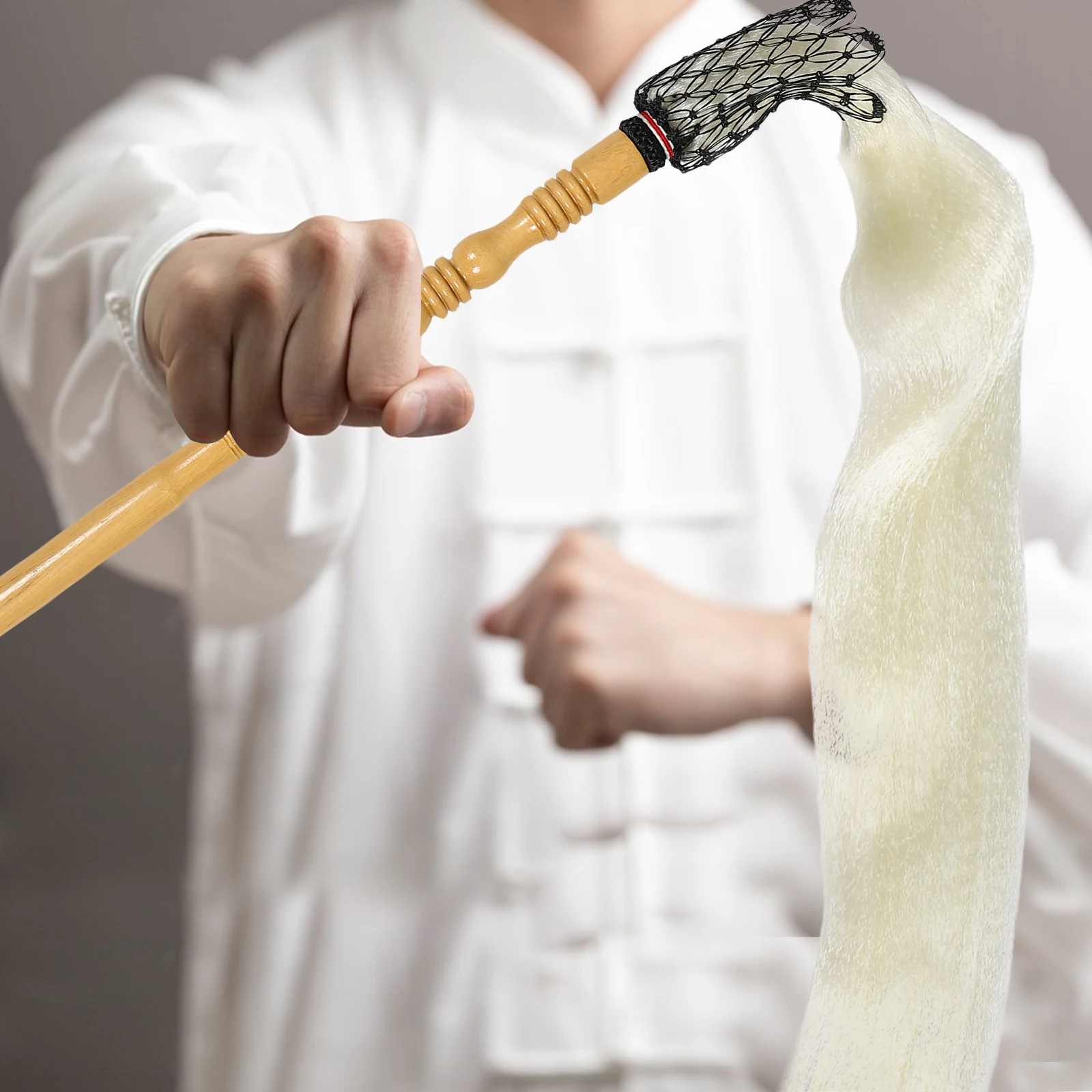 Buddha Dust Horsetail Whisk Supply Lightweight Portable Performing Prop Easy Clean Martial Fitness
Buddha Dust Horsetail Whisk Supply Lightweight Portable Performing Prop Easy Clean Martial Fitness