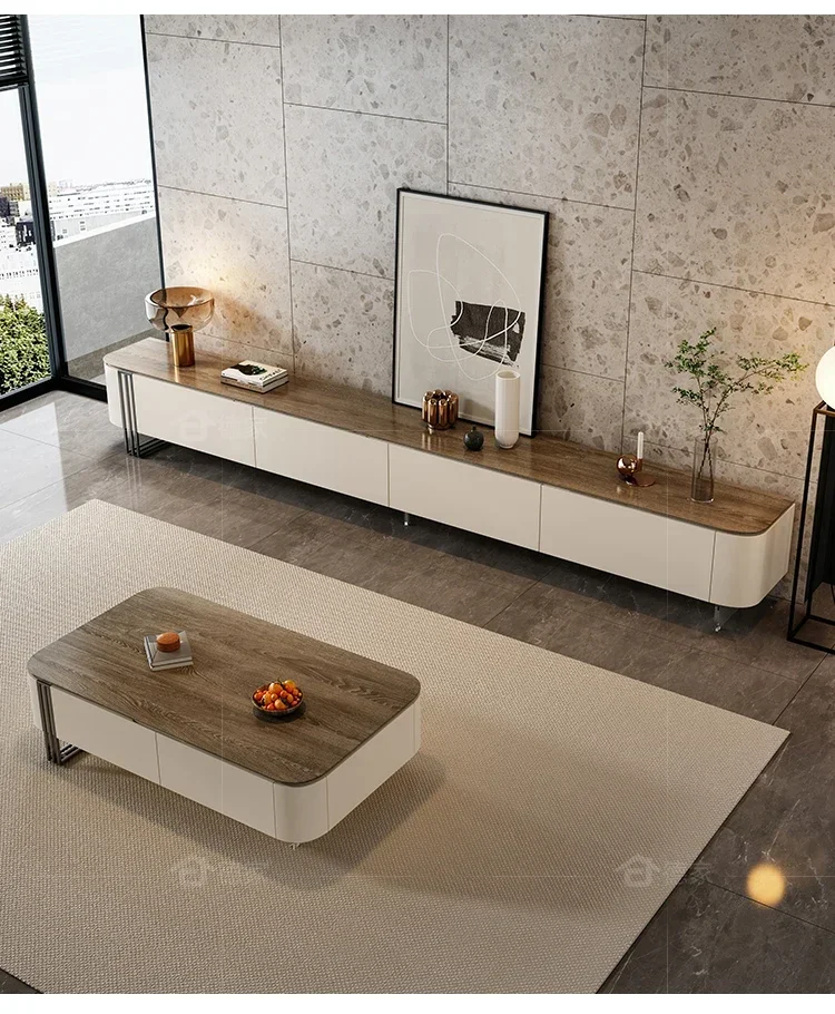 GItalian light luxury TV cabinet coffee table combination villa living room floor cabinet side cabinet
GItalian light luxury TV cabinet coffee table combination villa living room floor cabinet side cabinet