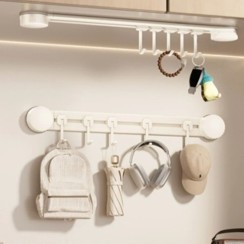 4/6 Hooks Vacuum Suction Cup Hooks Wall-Mounted No Drilling Hanging Clothes Hooks Removable Traceless Kitchen Storage Hooks
4/6 Hooks Vacuum Suction Cup Hooks Wall-Mounted No Drilling Hanging Clothes Hooks Removable Traceless Kitchen Storage Hooks