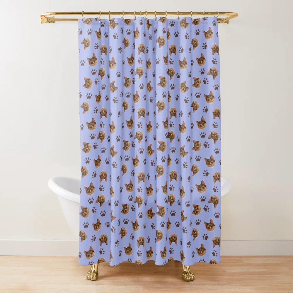 Wild Cat Pattern Paw Print Brown Stripe Cat Shower Curtain For Bathrooms Bathroom For Shower Curtain
Wild Cat Pattern Paw Print Brown Stripe Cat Shower Curtain For Bathrooms Bathroom For Shower Curtain