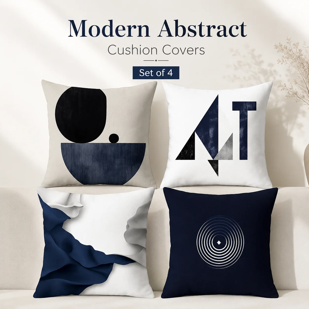 4Pcs Modern Abstract Cushion Covers 2D Flat Printed Peach Skin Velvet Pillowcase Geometric Room Decor Sofa Throw Pillow Cases
4Pcs Modern Abstract Cushion Covers 2D Flat Printed Peach Skin Velvet Pillowcase Geometric Room Decor Sofa Throw Pillow Cases