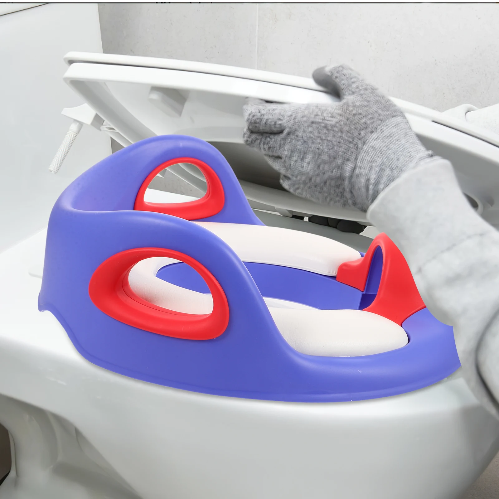 Детское сиденье для унитаза из ПВХ, портативное, для приучения к горшку, легкое, с нескользящей ручкой, для путешествий
Детское сиденье для унитаза из ПВХ, портативное, для приучения к горшку, легкое, с нескользящей ручкой, для путешествий