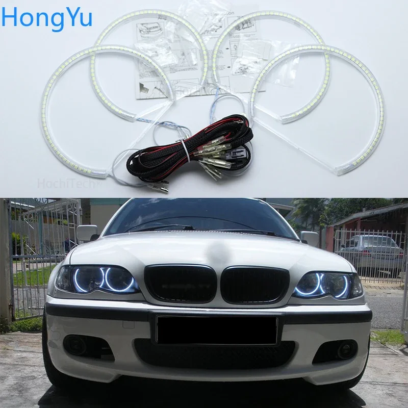 Smd Led Angel Eyes Kit отличное ультра яркое освещение DRL для BMW 3 серии E46 седан Facelift 2001-2005 галогенная фара
Smd Led Angel Eyes Kit отличное ультра яркое освещение DRL для BMW 3 серии E46 седан Facelift 2001-2005 галогенная фара