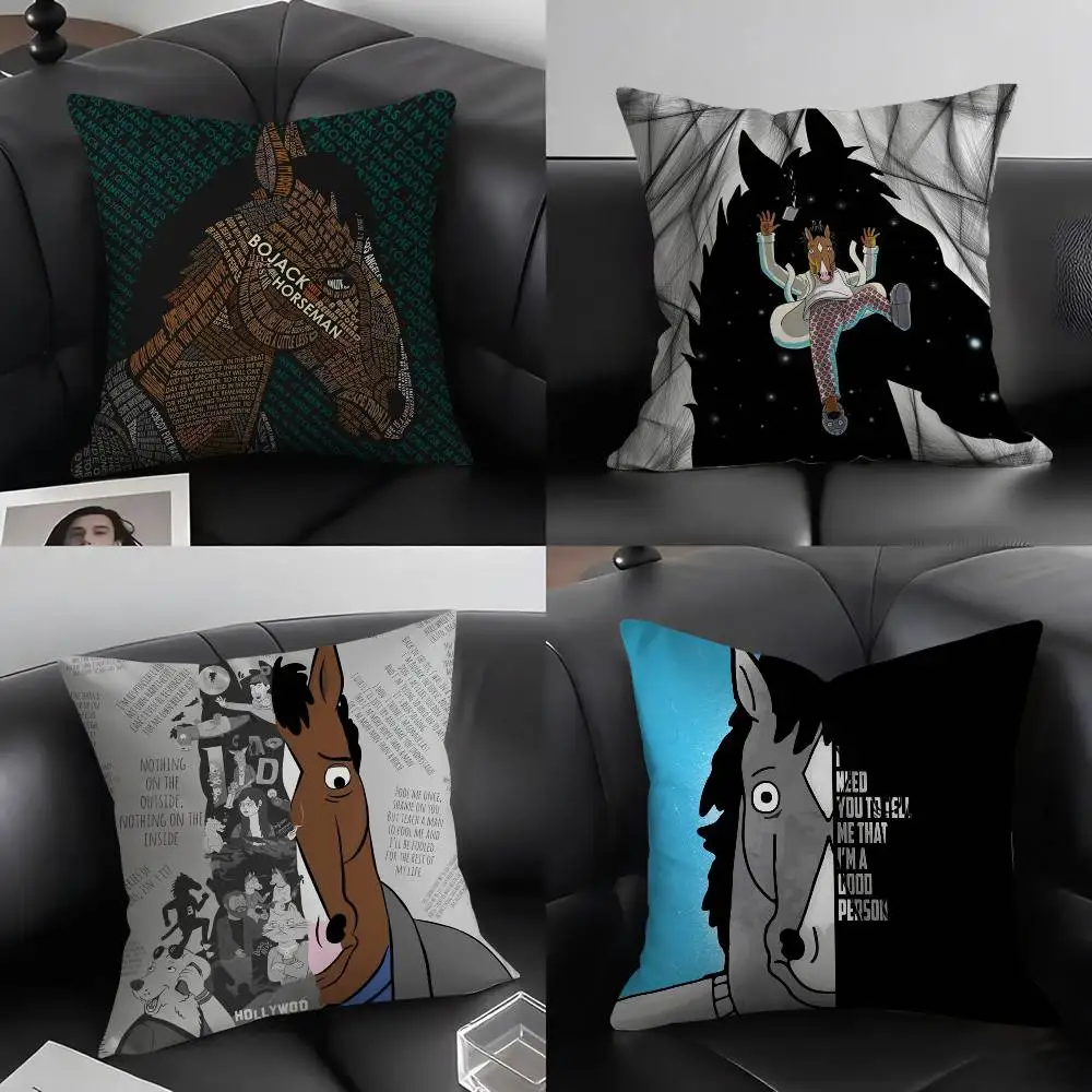 B-BoJack Horseman Pillow Case Home Dorm Chair Back Short Plush Double-sided Printing Office Nap Time Cushion Cover
B-BoJack Horseman Pillow Case Home Dorm Chair Back Short Plush Double-sided Printing Office Nap Time Cushion Cover