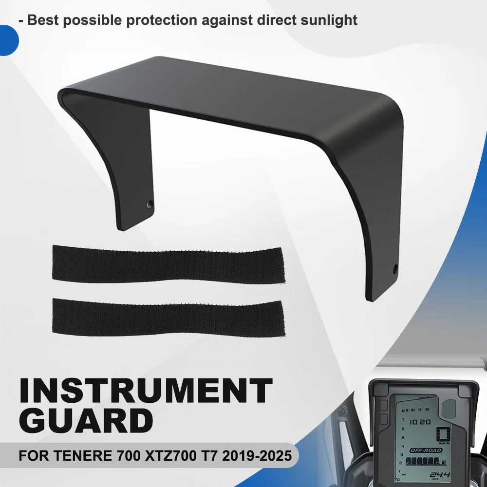 TENERE700 TFT Display Anti Theft Bracket Sun Visor For Yamaha TENERE 700 XTZ700 T7 2019-2024 2025 Dashboard Screen Protector
TENERE700 TFT Display Anti Theft Bracket Sun Visor For Yamaha TENERE 700 XTZ700 T7 2019-2024 2025 Dashboard Screen Protector