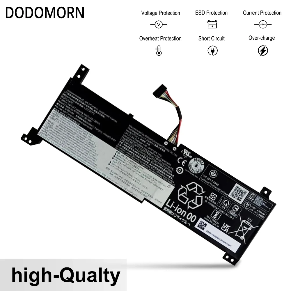 DODOMORN Laptop Battery For Lenovo S14 G2-ITL/V14 G2-AL C/ V15 G3-IAP/V17 G2-ITL IdeaPad 3-14ADA6 L21D3PF0 L20C3PF0
DODOMORN Laptop Battery For Lenovo S14 G2-ITL/V14 G2-AL C/ V15 G3-IAP/V17 G2-ITL IdeaPad 3-14ADA6 L21D3PF0 L20C3PF0