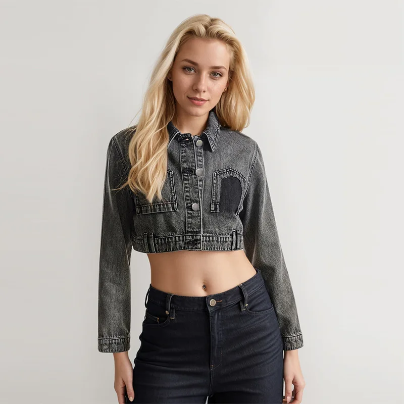 Early Autumn Elegant New Niche Korean Version Retro Loose Casual Long Sleeve Short Coat Women
Early Autumn Elegant New Niche Korean Version Retro Loose Casual Long Sleeve Short Coat Women