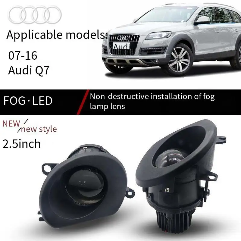 Upgrade for Your Audi Q7 with 2.5 Inch Bi LED Fog Light Projector Lens, 3000K 6000K Green Lemon Color, High Power 12V 45W
Upgrade for Your Audi Q7 with 2.5 Inch Bi LED Fog Light Projector Lens, 3000K 6000K Green Lemon Color, High Power 12V 45W