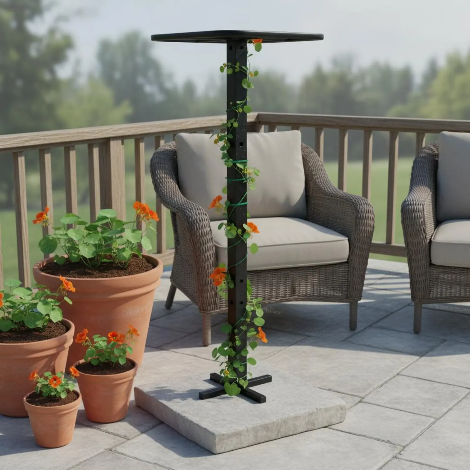 Exotic Fruit Trellis Sturdy Duty Pitaya Support Frame Upright Plant Climbing Stand Rustproof Gardening Supply Long-Lasting
Exotic Fruit Trellis Sturdy Duty Pitaya Support Frame Upright Plant Climbing Stand Rustproof Gardening Supply Long-Lasting