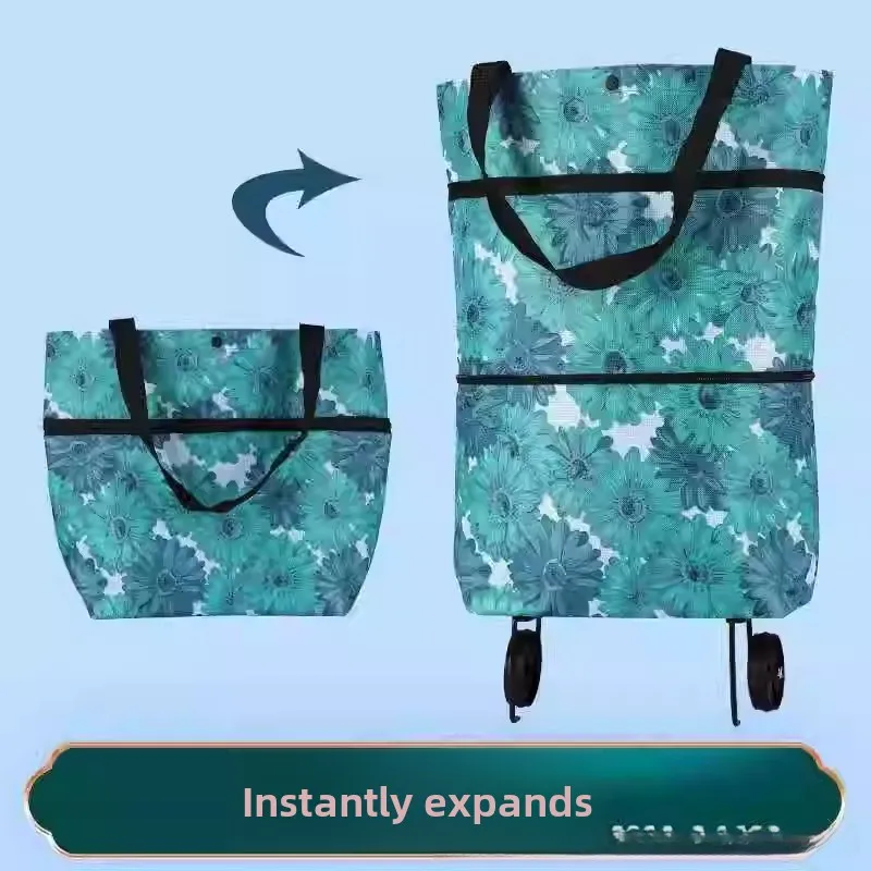 Foldable op Cart Bag Portable Hand-Pulled Cart Ox Cloth Material Retractable Handle for cery op
Foldable op Cart Bag Portable Hand-Pulled Cart Ox Cloth Material Retractable Handle for cery op