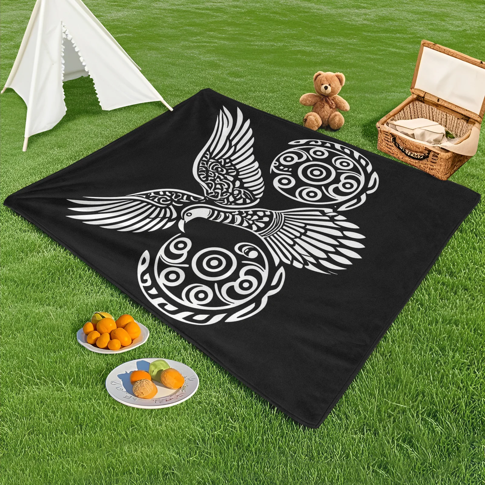Bicycle Bird Totem Design Creative Outdoor Blanket For Picnic Camping And Beach With Lightweight Durable Material And Easy
Bicycle Bird Totem Design Creative Outdoor Blanket For Picnic Camping And Beach With Lightweight Durable Material And Easy