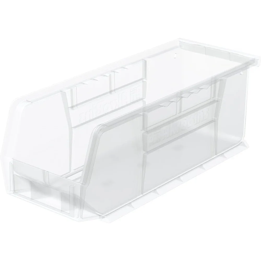 Plastic Storage Bins Stackable Organizing Containers for Garage Pantry Craft 11x4x4 Inches Clear 12 Pack
Plastic Storage Bins Stackable Organizing Containers for Garage Pantry Craft 11x4x4 Inches Clear 12 Pack