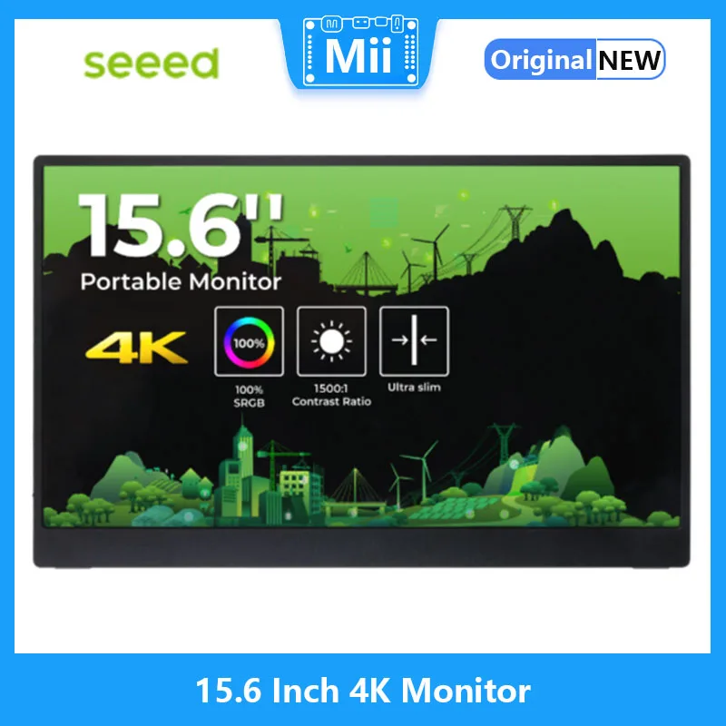 15,6 дюймовый монитор-4K, IPS HDR, 100% sRGB, mini HDMI, Type-C, динамик, совместимый с Raspberry Pi/Nvidia Jetson/PC/rerвнешний
15,6 дюймовый монитор-4K, IPS HDR, 100% sRGB, mini HDMI, Type-C, динамик, совместимый с Raspberry Pi/Nvidia Jetson/PC/rerвнешний