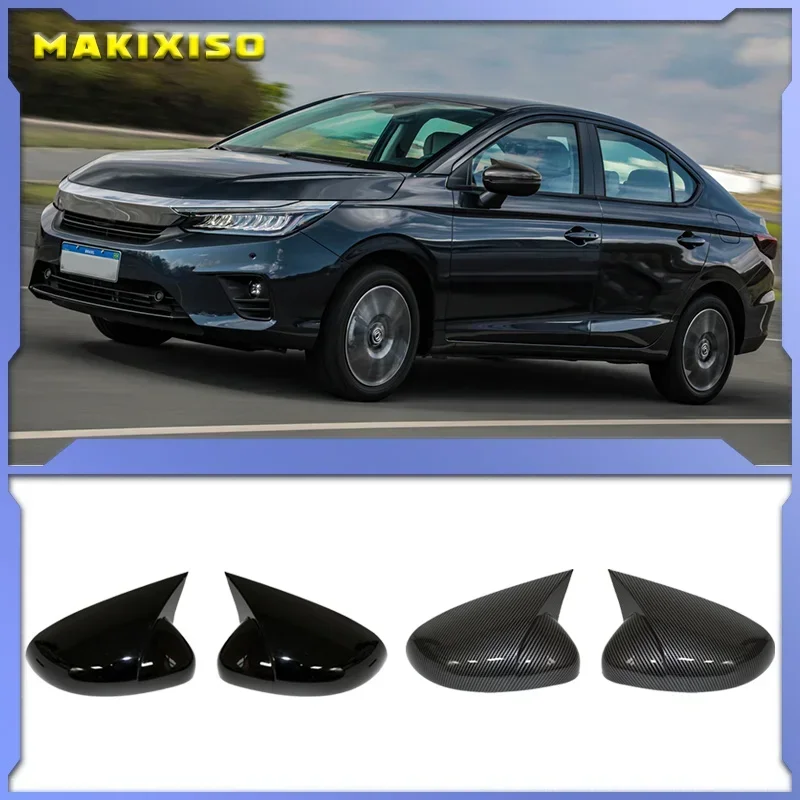 For Honda CITY 2020-2023 Car Rearview mirror cover trim ABS Chrome black carbon fibre Side Mirror Covers Decoration Accessories
For Honda CITY 2020-2023 Car Rearview mirror cover trim ABS Chrome black carbon fibre Side Mirror Covers Decoration Accessories
