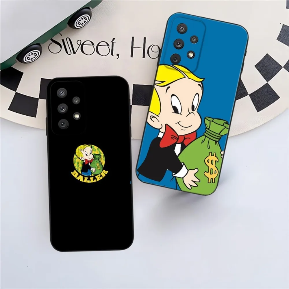 Cute R-Richie Rich Phone Case For Samsung Galaxy A13,A21s,A22,A31,A32,A52,A53,A71,A80,A91 Soft Black Phone Cover
Cute R-Richie Rich Phone Case For Samsung Galaxy A13,A21s,A22,A31,A32,A52,A53,A71,A80,A91 Soft Black Phone Cover