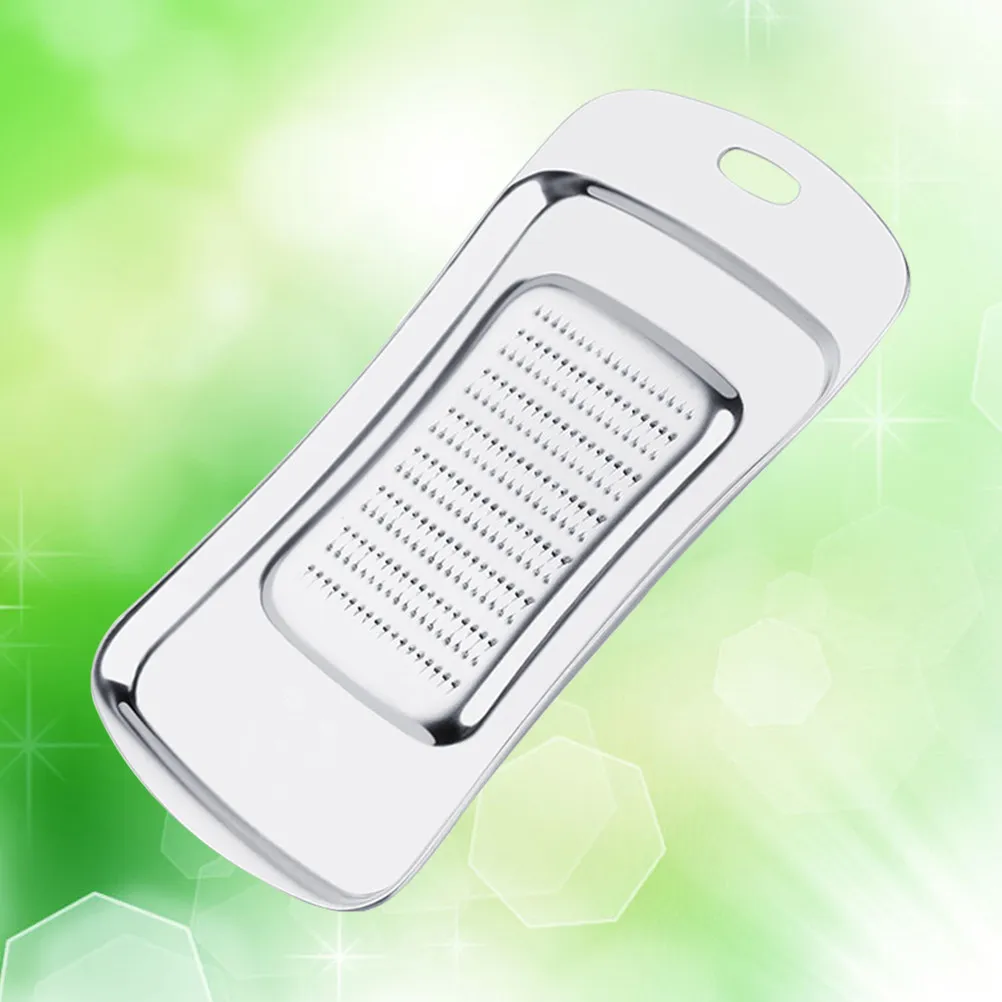304 Stainless Steel Small Garlic Ginger Grater Thickened Shredder Portable Kitchen Tool for Cheese Lemon Camping Dishwasher Safe
304 Stainless Steel Small Garlic Ginger Grater Thickened Shredder Portable Kitchen Tool for Cheese Lemon Camping Dishwasher Safe