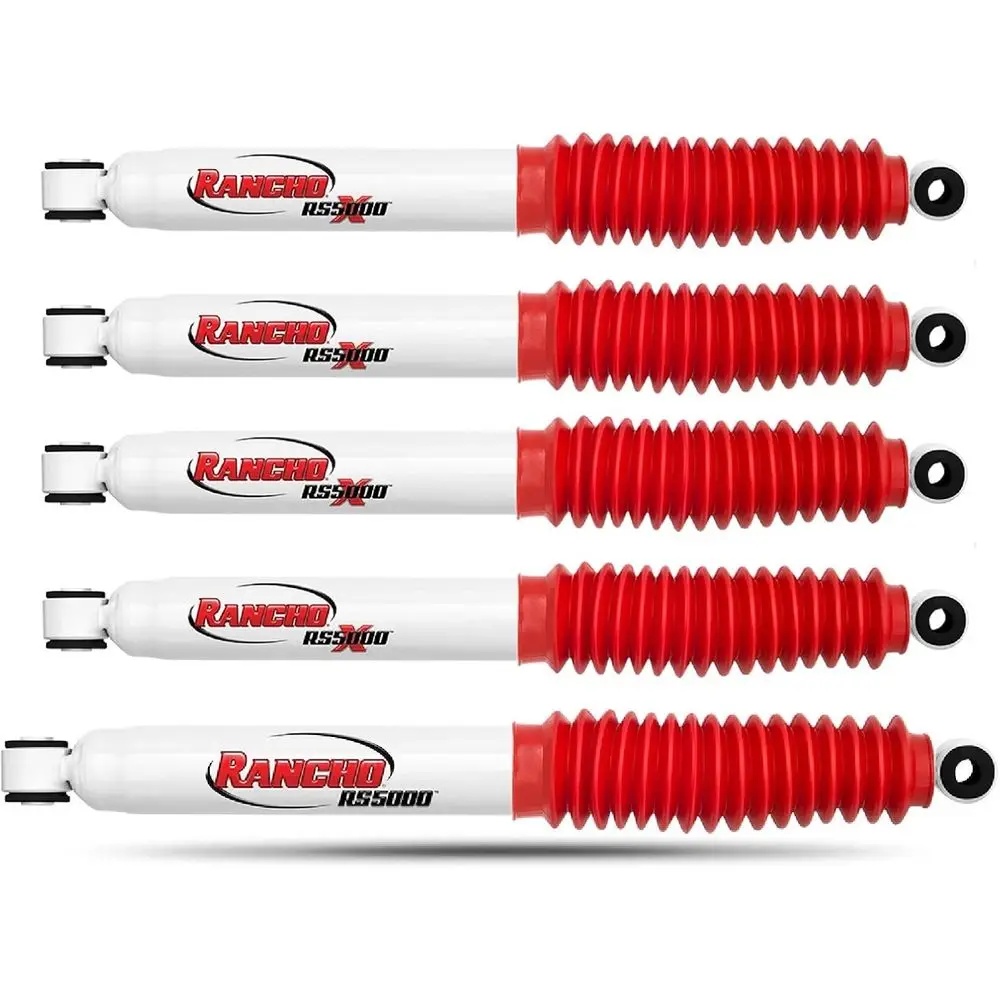 Front & Rear Shocks with Steering Stabilizer for 1999-2004 250 Super Duty, 2.5 Lift - Enhanced Handling & Performance
Front & Rear Shocks with Steering Stabilizer for 1999-2004 250 Super Duty, 2.5 Lift - Enhanced Handling & Performance