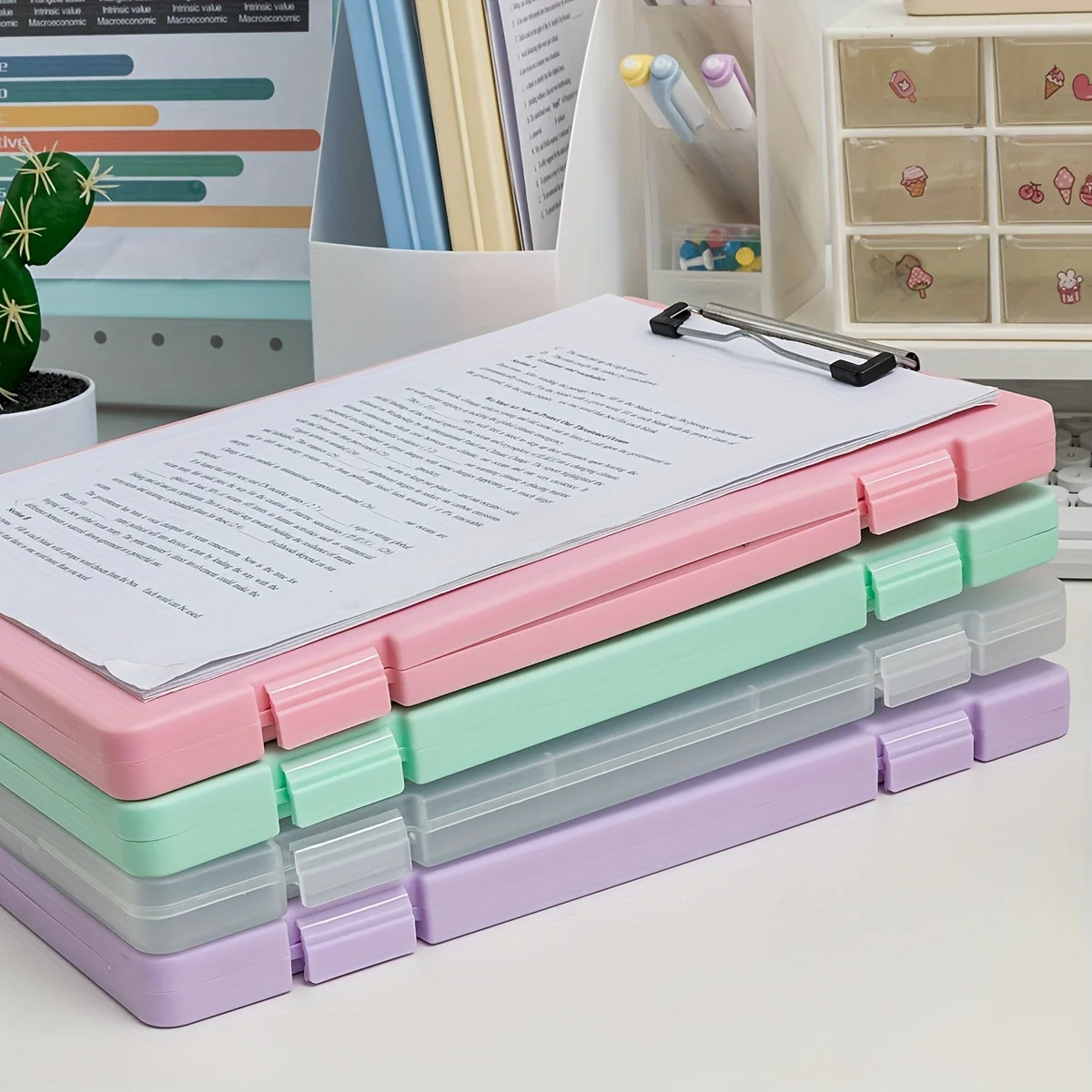 A4 Folder Clamp Storage Box Board Clip Large Capacity Writing Storage Integrated Document Board Clamp Test Paper Organization
A4 Folder Clamp Storage Box Board Clip Large Capacity Writing Storage Integrated Document Board Clamp Test Paper Organization