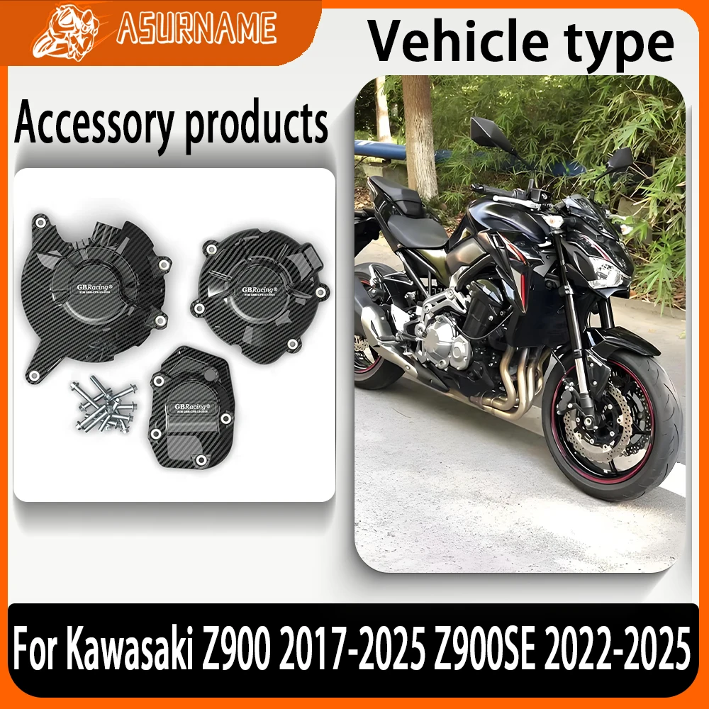 New 2025 For Kawasaki Z900 2017-2025 Z900SE 2022-2025 Motorcycle Engine Cover Sets Bonnet Protector Engine Cover
New 2025 For Kawasaki Z900 2017-2025 Z900SE 2022-2025 Motorcycle Engine Cover Sets Bonnet Protector Engine Cover