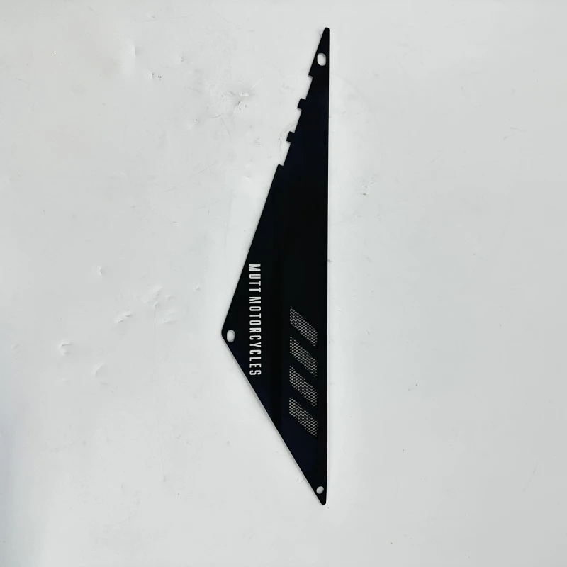Motorcycle SIDE PANEL, MATT BLACK, RH For MUTT Motorcycle Original Parts MPT-1584
Motorcycle SIDE PANEL, MATT BLACK, RH For MUTT Motorcycle Original Parts MPT-1584